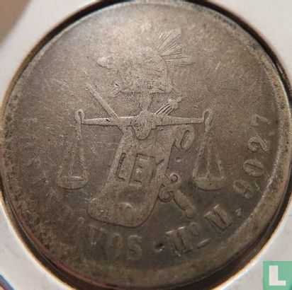 Mexiko 50 Centavo 1881 (Mo M) - Bild 2