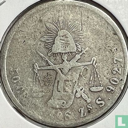 Mexico 50 centavos 1880 (Zs S) - Afbeelding 2