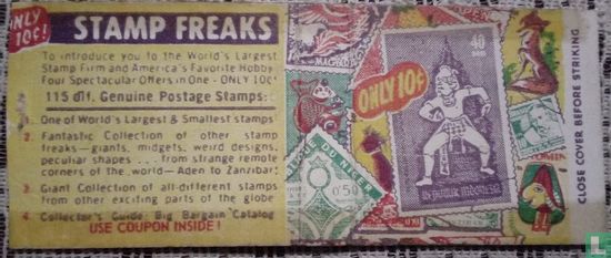 Stamp freaks only 10c - Image 1