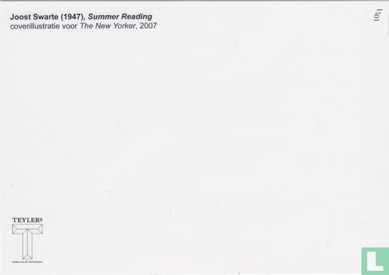 Joost Swarte - Summer Reading (coverillustratie voor de The New Yorker, 2007) - Afbeelding 2