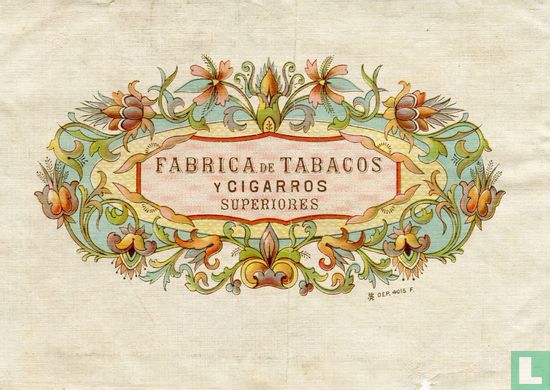 Fabrica de Tabacos y Cigarros Superiores HS Dep. 4015 F. - Afbeelding 1