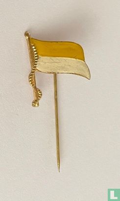 Vlag [geel-wit] - Afbeelding 1