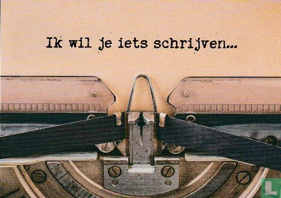 B220160 - I Love to Write Day "Ik wil je iets schrijven…" - Image 1