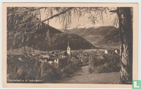 RPPC Obervellach Tauernbahn Österreich Ansichtskarten Austria 1938 Real Photo Postcard - Bild 1