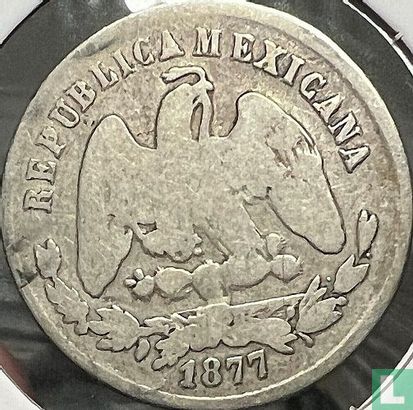 Mexique 25 centavos 1877 (Zs S) - Image 1