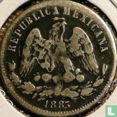 Mexico 25 centavos 1885 (Zs S) - Afbeelding 1