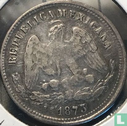 Mexiko 25 Centavo 1873 (Cn P) - Bild 1