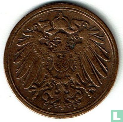 Empire allemand 1 pfennig 1898 (F) - Image 2