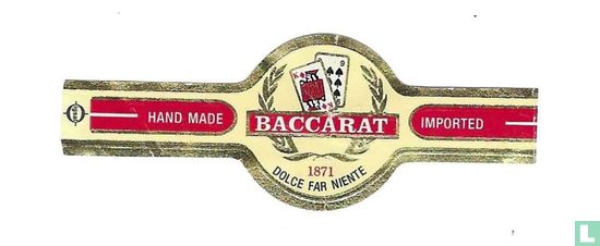 Baccarat 1871 Dolce Far Niente - Hand Made - Imported - Image 1