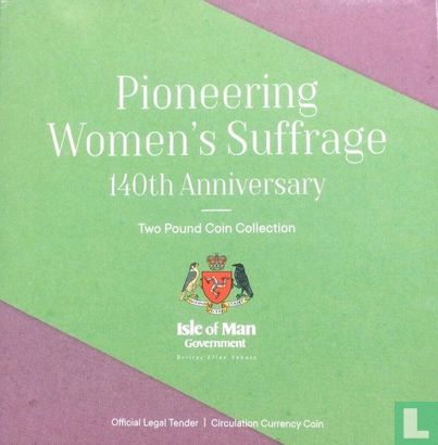 Isle of Man mint set 2021 "140th anniversary Women's Suffrage on the Isle of Man" - Image 1