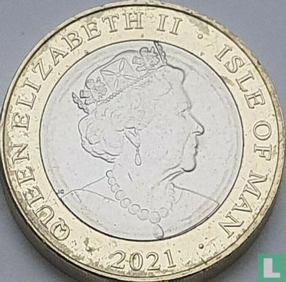 Insel Man 2 Pound 2021 "140th anniversary Women's Suffrage on the Isle of Man - Esther Kee" - Bild 1
