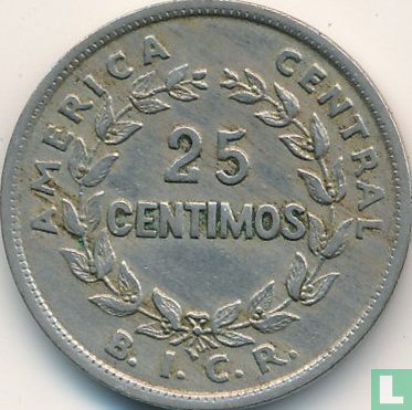 Costa Rica 25 centimos 1935 - Afbeelding 2