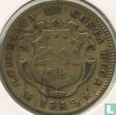 Costa Rica 25 centimos 1945 - Afbeelding 1