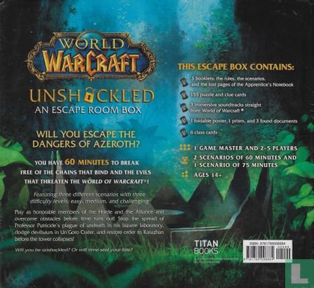 World of Warcraft: Unshackled - An Escape Room Box - Image 2
