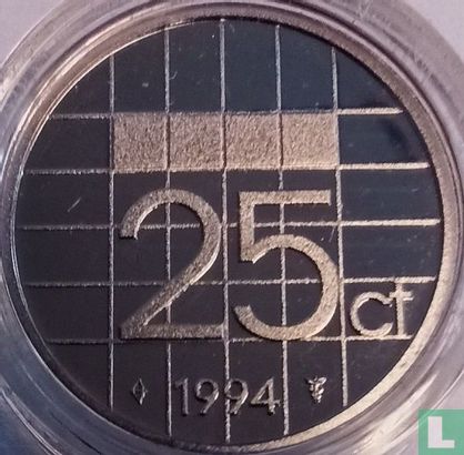 Nederland 25 cent 1994 (PROOF) - Afbeelding 1