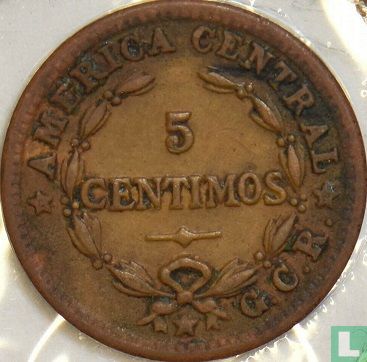 Costa Rica 5 centimos 1929 - Afbeelding 2