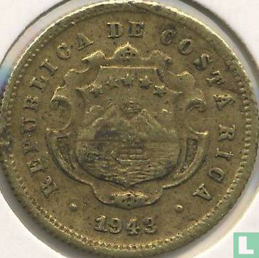 Costa Rica 10 centimos 1943 - Afbeelding 1