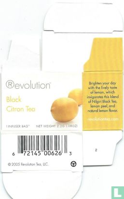 Black Citron Tea - Afbeelding 1