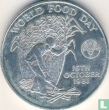 Mauritius 10 rupee 1981 "FAO - World Food Day" - Afbeelding 1