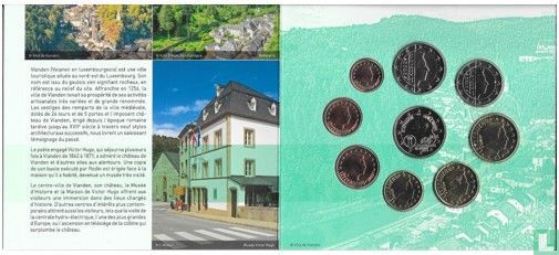Luxembourg mint set 2022 (with commemorative 2 euro 10th anniversary Royal Wedding of Prince Guillaume and Countess Stéphanie de Lannoy) - Image 3