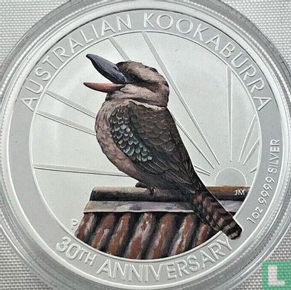 Australia 1 dollar 2020 (coloured) "30th anniversary Australian kookaburra bullion coin series" - Image 2