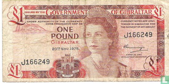Gibraltar 1 pound - Image 1