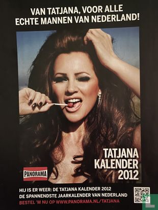 Van Tatjana, voor alle echte mannen van Nederland! Tatjana kalender 2012