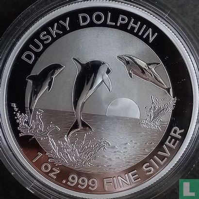 Australie 1 dollar 2022 "Dusky dolphin" - Image 2