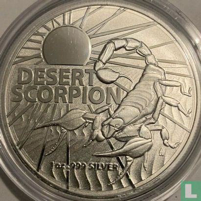 Australië 1 dollar 2022 "Australian desert scorpion" - Afbeelding 2