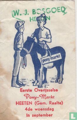 Eerste Overijsselse Pony Markt - W.J. Bosgoed - Afbeelding 1