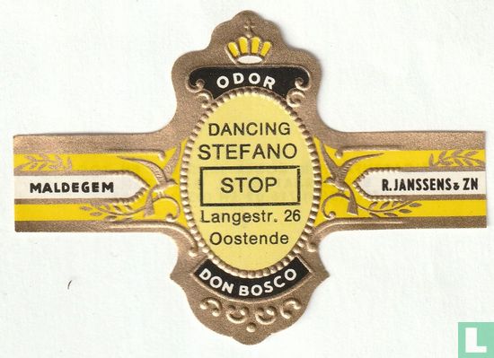 ODOR Dancing Stefano STOP Langestr. 26 Oostende Don Bosco - Maldegem - R. Janssens & Zn - Afbeelding 1