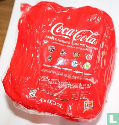 Coca-Cola folie 4 x 33 cl - Fanstimmung zum mitnehmen - Bild 1