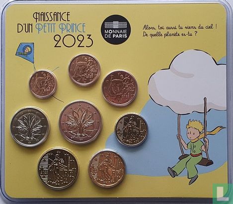Frankrijk jaarset 2023 (type 1) "Le Petit Prince" - Afbeelding 1