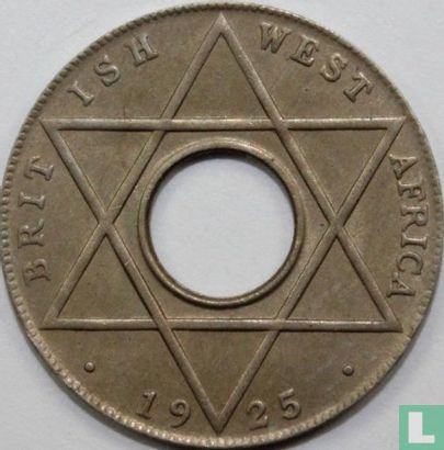 British West Africa 1/10 penny 1925 (KN) - Image 1