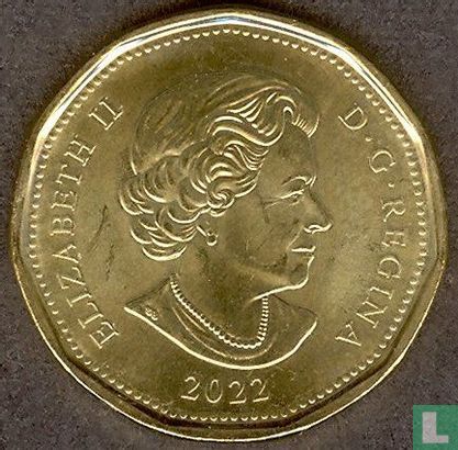 Canada 1 dollar 2022 (coloré) "175th anniversary Birth of Alexander Graham Bell" - Image 1