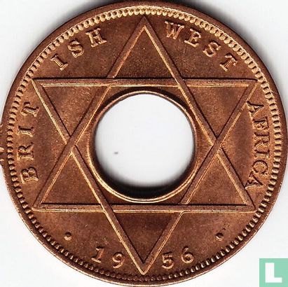 Britisch Westafrika 1/10 Penny 1956 - Bild 1
