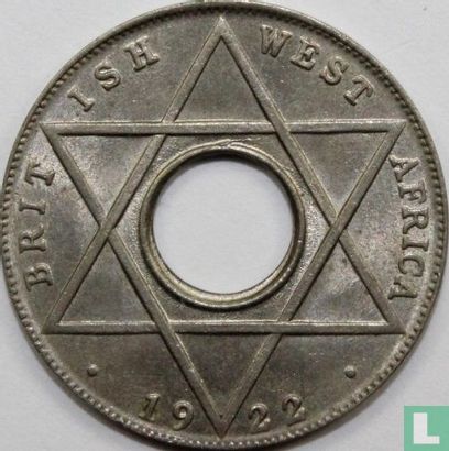 Brits-West-Afrika 1/10 penny 1922 - Afbeelding 1