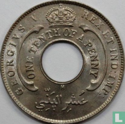 British West Africa 1/10 penny 1917 - Image 2