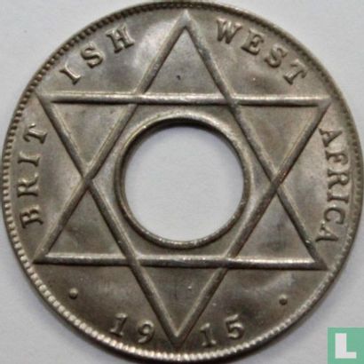 British West Africa 1/10 penny 1915 - Image 1