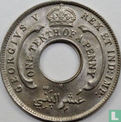 Britisch Westafrika 1/10 Penny 1915 - Bild 2