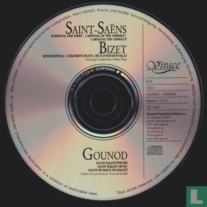 Saint-Saëns Bizet Gounod - Image 3