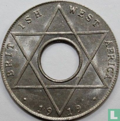 Afrique de l'Ouest britannique 1/10 penny 1919 (KN) - Image 1