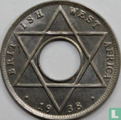 Brits-West-Afrika 1/10 penny 1938 (H) - Afbeelding 1