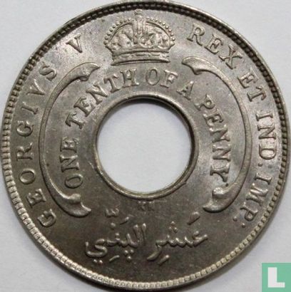 Britisch Westafrika 1/10 Penny 1919 (KN) - Bild 2