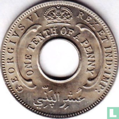 British West Africa 1/10 penny 1947 (without mintmark) - Image 2