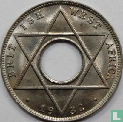 Britisch Westafrika 1/10 Penny 1932 - Bild 1
