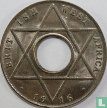 Britisch Westafrika 1/10 Penny 1916 - Bild 1