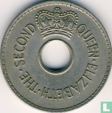 Fiji 1 penny 1957 - Afbeelding 2