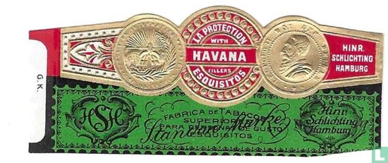 La Protection With Havana Fillers Exquisitos - Hinr. Schlichting Hamburg. - Image 1