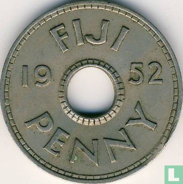 Fiji 1 penny 1952 - Afbeelding 1